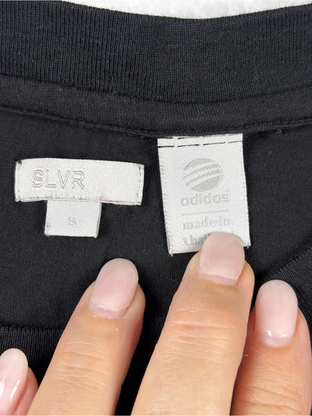Adidas SLVR Black‎ Graphic T-Shirt